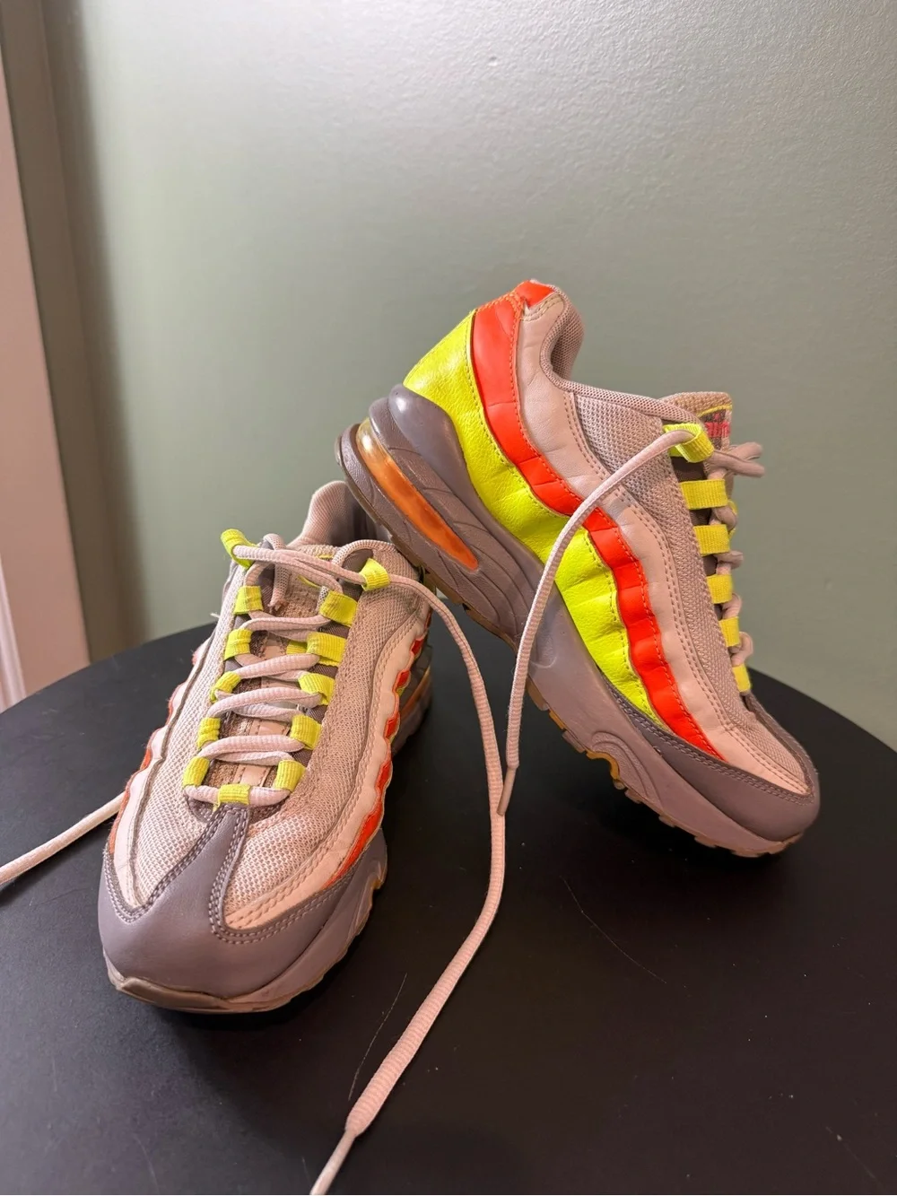 Nike Air Max 95 GS 'Vast Grey Volt' Sneakers Youth 4